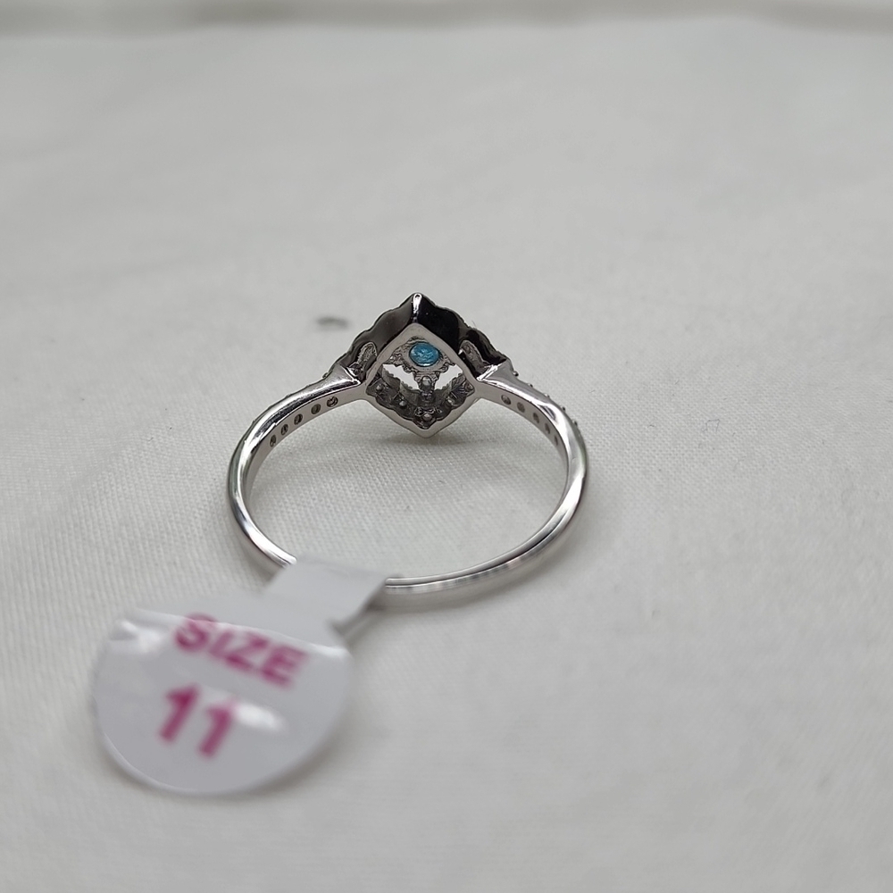 AQUAMARINE RING - Picture 8 of 9